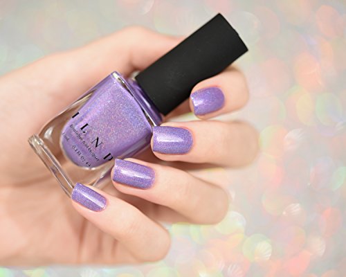 Image of ILNP Charmingly Purple - Bright Purple Holographic Nail Polish