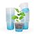 MIXC Plant Nursery Pots with Humidity Dome 4" Soft Transparent Plastic Gardening Pot Planting Containers Cups Planter Small Starter Seed Starting Trays for Seedling with 10pcs Plant Labels?30 Sets…