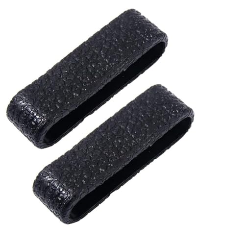 AKOAK Belt Accessories Leather Loop Keeper, Belt Band Replacement Strap Holder - Pack of 6