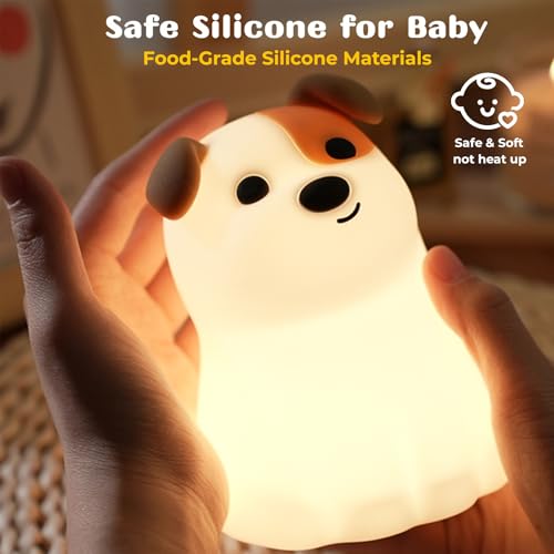Lámpara de noche para niños con forma de perro AVEKI miniatura 5