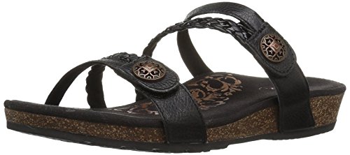 Aetrex Janey Braided Arch Support Slide