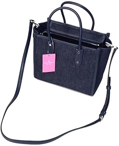 Amazon | [ケイトスペード] バッグ katespade デニム レザー エラ