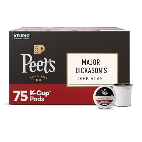 Peet's Coffee, Dark Roast Keurig K-Cup Pods...