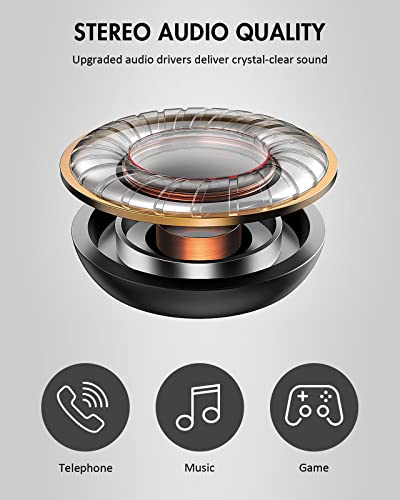 Usb Headset With Microphone Noise Cancelling, On-Ear Lightweight Comfort Computer Headset With Inline Control, 3.5Mm Office Wired Headphones With Mic Pc Headset For Laptop/Cell Phone/Call Center #TOP2