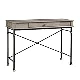 Sauder Canal Street Console Desk, Northern Oak finish