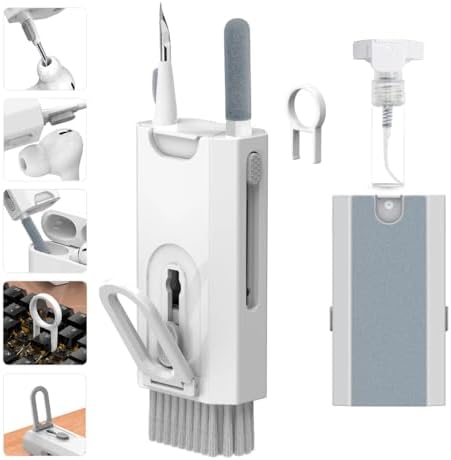 Kit de Limpeza Escovas Multifuncional 8 em 1 Para Eletrônicos Tec...