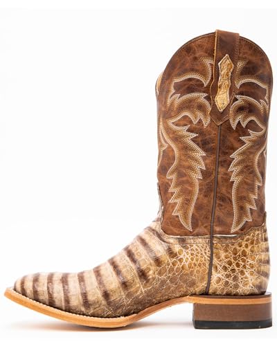 Cody James Men's Caiman Belly Western Boot Broad Square Toe - Bb904