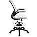 Modway MO-EEI-1423-GRY Veer-Reception Desk Flip-Up Arm Drafting Chair, 22.5
