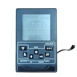 Tidevib Contador de máquina de remo con monitor electrónico de tiempo, distancia, calorías, SPM, trazos y pulso, dispositivo compatible con resistencia magnética, color negro