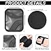 Drydiet 6 Pcs 4.5 Inch Crown Patch for Waves 360 Waver's Compression Rapid Waver's Crown with 1 Pcs Waves Training Pad(Black)