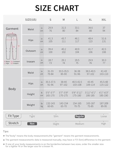 ARSUXEO Mountain Bike Pants for Men Water-Resistant Cycling Pants BMX Enduro Downhill Pants Dark Blue Size Large
