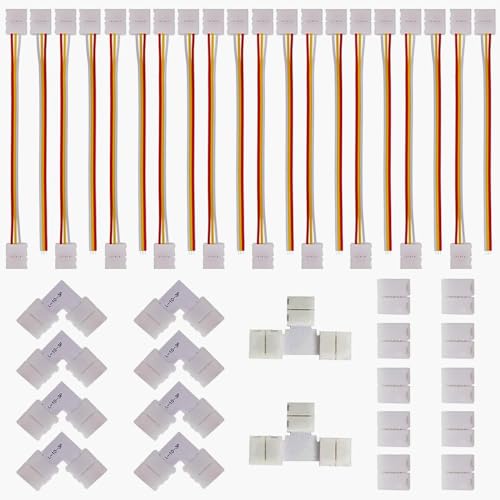 GTIWUNG Kit de Conector de Tira de LED RGB