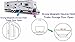 Camp'N RV Magnetic Door Catch - Black 2-Pair - Strong Magnetic Hold, Rust Proof, Black OEM, Includes Mounting Tape & Hardware - Ideal RV Door Magnetic Catch for Camper Trailer