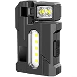 Chargement USB : profitez de capacités de charge USB rapide qui vous permettent de recharger votre lampe de travail facilement grâce à plusieurs méthodes si nécessaire.