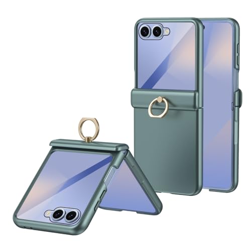 Coque Galaxy Z Flip 7 antichoc dotée d'un anneau rotatif 360°