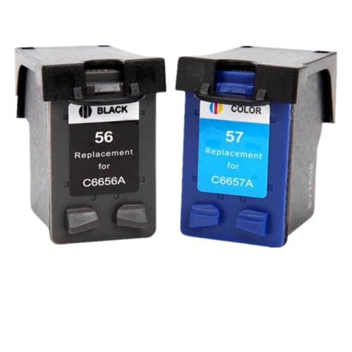 Cartouche d'encre 56 57 HP compatible pour imprimante Deskjet 450 et F4180