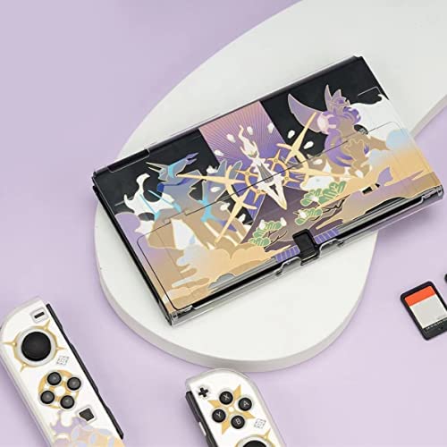 ENFILY Linda capa Tears of The Kingdom Arceus compatível com Nintendo Switch OLED, capa acoplável, c