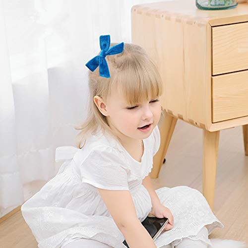 Insowni 15 Pack Velvet Bow Alligator Hair Clips Barrettes Accessories For Baby Girls Toddlers Teens Kids One Size #TOP2