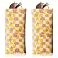 29-checkered Yellow Red Flower(2pcs)