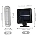 Solar Shed Light with Pull String, LED Double-lamp Solar Panels for Sheds, Wall Mounted Solar Lights Indoor for Garden Corridor Greenhouse Solar Shed Light
