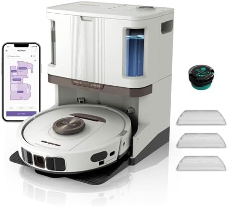 Shark PowerDetect 2-in-1 Robot Vacuum Cleaner & Mop Robot, NeverT...