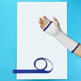 Thermoplastic Splinting Sheet DIY Kit 24"x12"x1/8" with Edge Strip