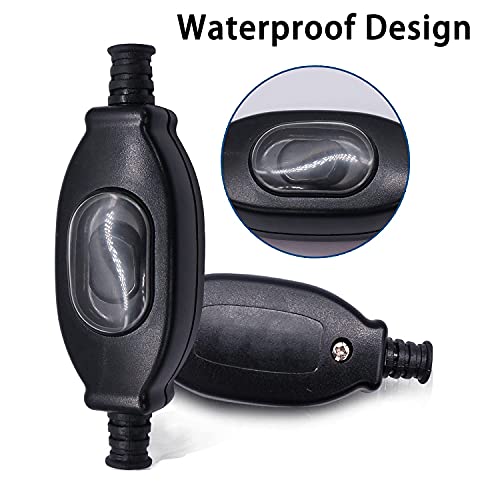 Interruptor de cable en línea impermeable CZKE para lámpara de mesa 250V 7