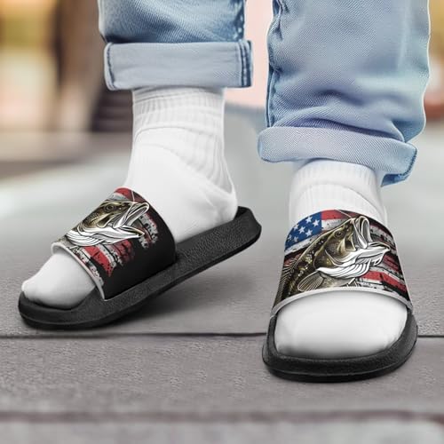 Forchrinse Kids Sandals for Boys Girls Summer Beach Shoes Arch Support Slide Slippers Athletic Sport Slippers4