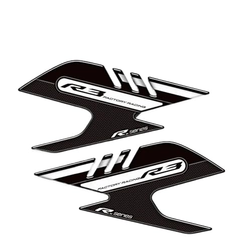 Sticker réservoir pour YZF R3 2019-2024 - Kit poignées latérales et décalcomanies de protection