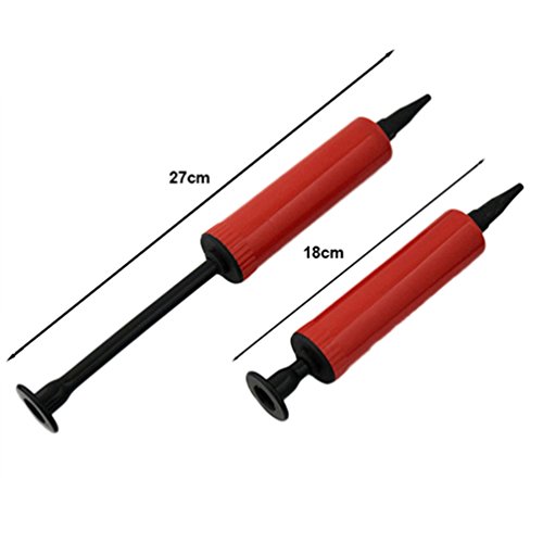 1 Pc Mini Portable Hand Manual Sports Ball Party Balloon Inflator Air Pump Hose Extension with Needle Balloons Hand Pump Ball Pump Adaptor for Basketball, Volleyball, Soccer, Football, Toy Ball - Thumbnail 5