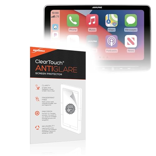 BoxWave Screen Protector Compatible with Alpine ILX-F511 - ClearTouch Anti-Glare (2-Pack), Anti-Fingerprint Matte Film Skin by BoxWave - Used condition - US$23.33