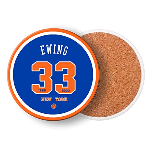 Yn Knick Coasters For Men, 6 Pack New York Basketball Ceramic Coasters For Drink, For Knick Gifts, Knick Mug Cup, Knick Man Cave Home Decor, Knick Decorations #TOP1
