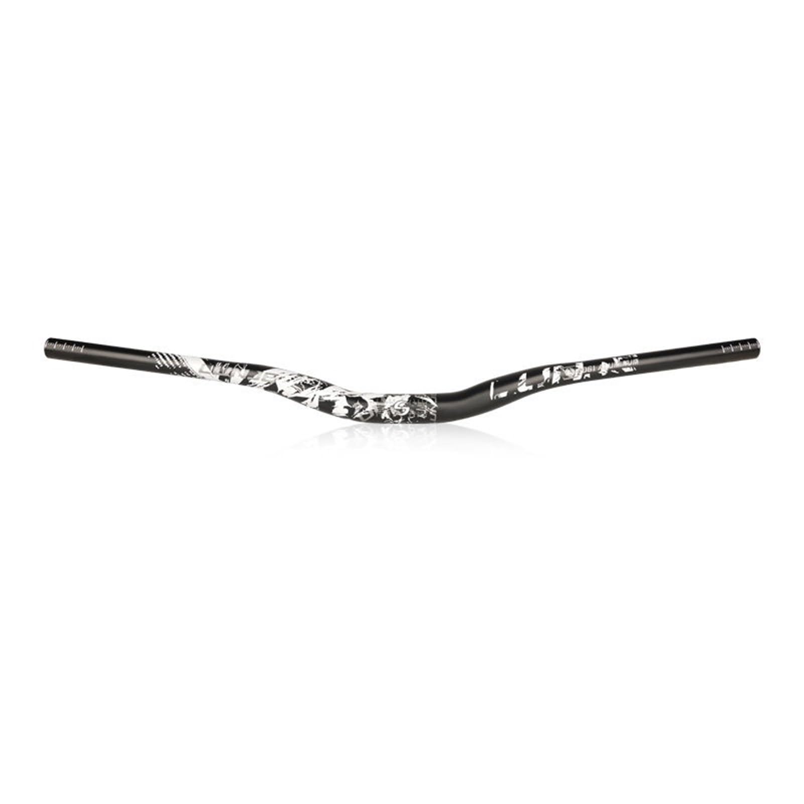 31.8mm VTT guidon 35mm Riser en alliage d'aluminium VTT vélo Riser guidon Extra Long 720/780mm(31.8-35mm Rise 720 Black)
