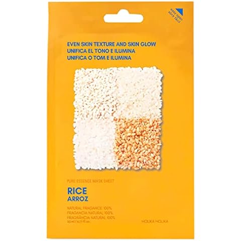 Holika Holika Pure Essence Facial Sheet Mask, Rice, 20 ml Cover