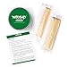 waxup Aloe Vera Microwave Wax Kit 7 ounces, 16 Assorted Wax Sticks, Stripless Hard Wax for Face, Nose and all body areas. Heats in 1 Minute