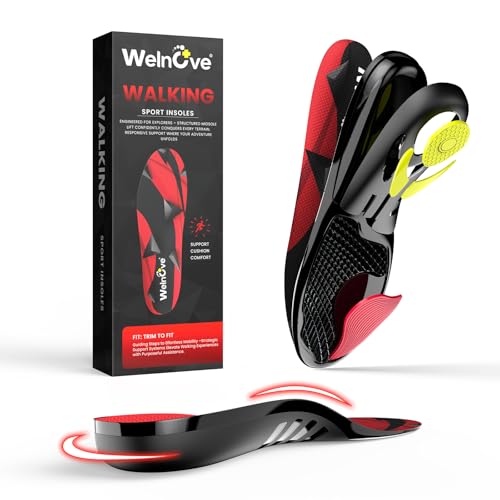 Welnove Insoles for Walking All Day