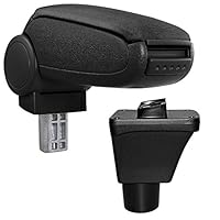 Mittelarmlehne Passgenau - Schwarz - Fahrzeugspezifisch Armauflage mit Staufach - gepolstert Stoffdeckel Mittelarmlehne Passgenau - Schwarz - Fahrzeugspezifisch Armauflage mit Staufach - gepolstert Stoffdeckel