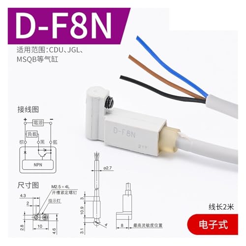 Sensor D-A93 magnético de alta precisión con salida estable 2