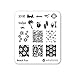 Winstonia Nail Art Stamping Plate Summer Beach Ocean Holiday Manicure Pattern - Beach Fun