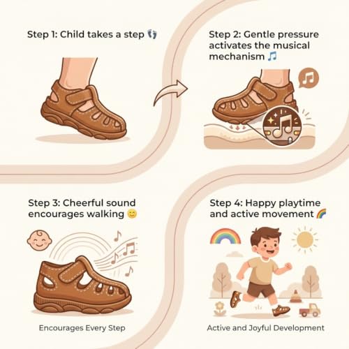 Image of Infant's Musical Sound Shoes | Age 6-22 Month |