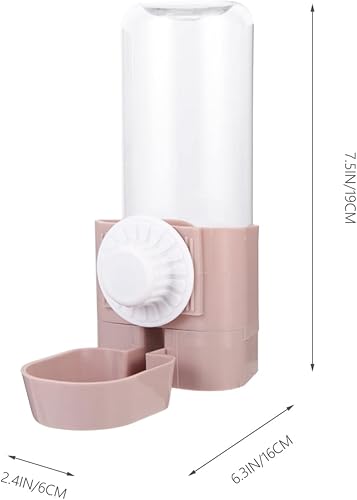 Miniatura 3 de balacoo Dispensador automático de agua para perros para gatos y mascotas, elegante botella de agua colgante fácil de limpiar e inspeccionar, diseño