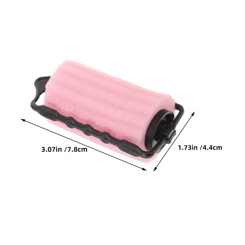 Miniatura 7 de 6 rodillos de esponja para peluquería, rizadores de peluquería, rodillos de pelo medianos, rizos nocturnos, sin daños por calor