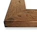 Craig Frames FM74DKW 22 by 28-Inch Rustic Wall Decor Frame, Smooth Grain Finish, 2-Inch Wide, Dark Brown