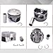 yeedaky Engine Piston & Rings Set Piston & Rings Kit for Kia Soul Forte Forte5 Forte Koup 2.0L 2014-2018 Engine Automotive Aftermarket Parts Replacement OE#23041-2E210