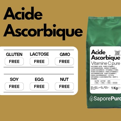 Vitamine C en poudre Acide L-Ascorbique 1 kg – vue 4