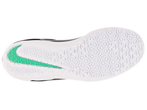 Nike JR Hypervenomx Pro IC (Black/White/Green Glow) (4Y)4