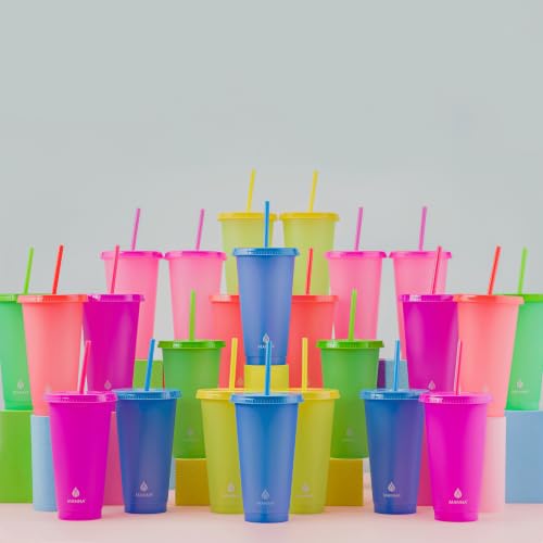 Manna 24oz Color Changing Reusable Cup Set - 24-Cups - Original by Manna - Used condition - Image 7