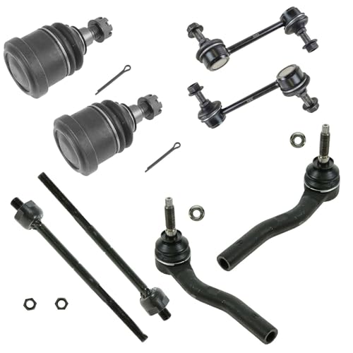 Kit tie rod end sway bar de 8 piezas para estabilidad en curvas CTS