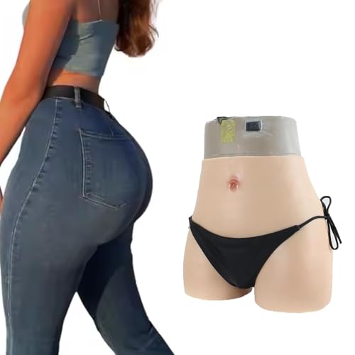 Adima Silicone Finta Vagina Mutandine Maschio a Femmina nascondendo Gaff