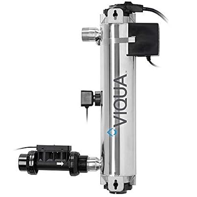 VIQUA PRO10 UV System 650647 –10 GPM Point-of-Entry Ultraviolet Water Treatment, NSF/ANSI 55 Class A Certified, Amalgam Lamp with LightWise Dimming for Whole-House and Light Commercial Use